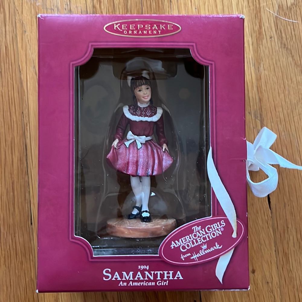 Hallmark American Girl Doll Ornament - Samantha